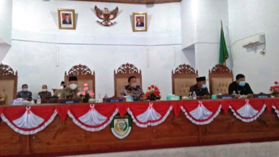 Paripurna DPRD Seluma Usulan Pengesahan Bupati dan Wabup Terpilih