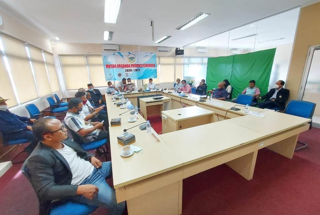 Tarmizi dan Wibowo Pimpin Organda Bengkulu Periode 2021-2026