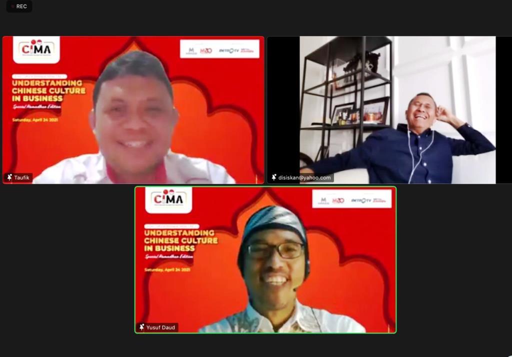 Dialog CIMA, Dahlan Iskan-Yusuf Daud Kupas Rahasia Etos Kerja Masyarakat Tiongkok