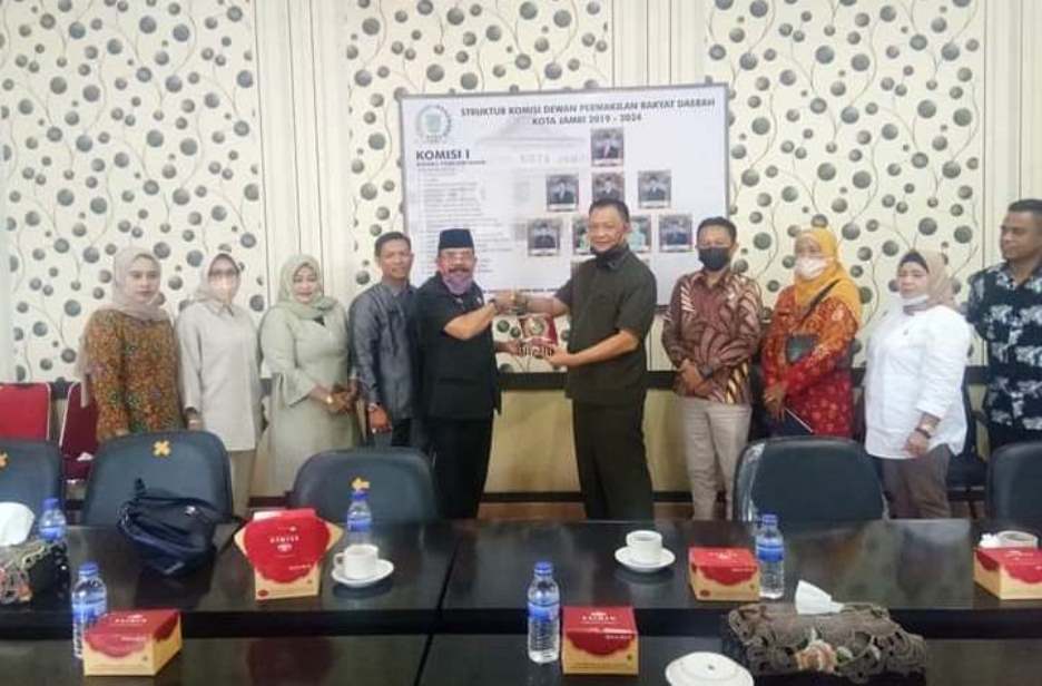 Komisi I DPRD Benteng Kunker ke DPRD Kota Jambi, Sharing Penanganan Covid-19
