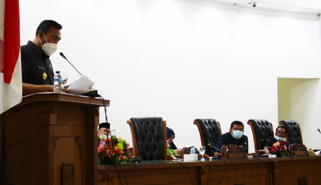 Paripurna DPRD Kepahiang Penyampaian Nota Pengantar Ranwal RPJMD