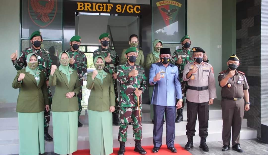 Diresmikan Pangdam II, Markas Brigif 8/GC di Rejang Lebong Siap Beroperasi