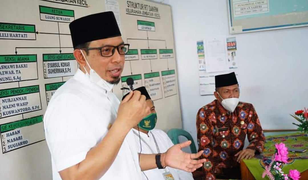 Wawali Dedy terus Gencar Sosialisasikan Penanganan Sampah