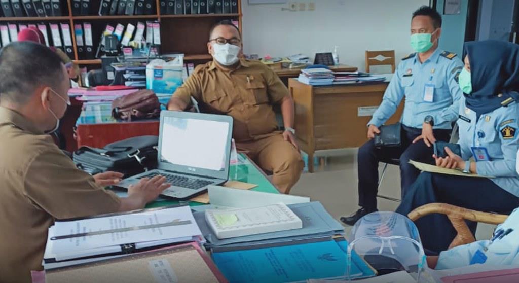 Sekretariat DPRD Bengkulu Selatan Terima Kunjungan Tim Luhbankum