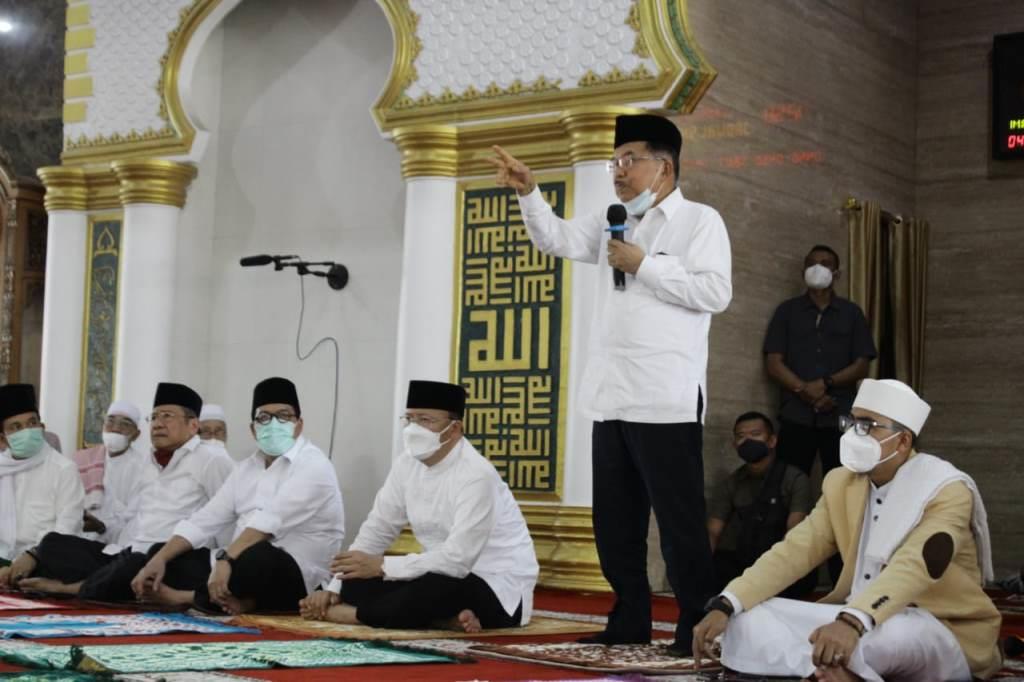Mantan Wapres Jusuf Kalla: Masjid Juga Bisa Memakmurkan
