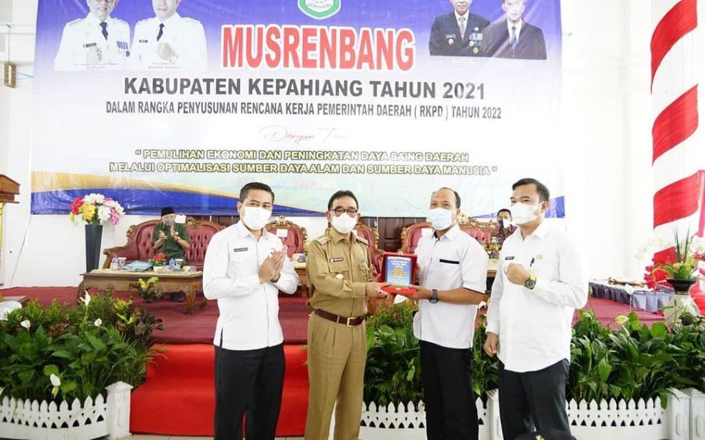 Bupati Hidyatullah Sjahid Buka Musrenbang Kabupaten Kepahiang