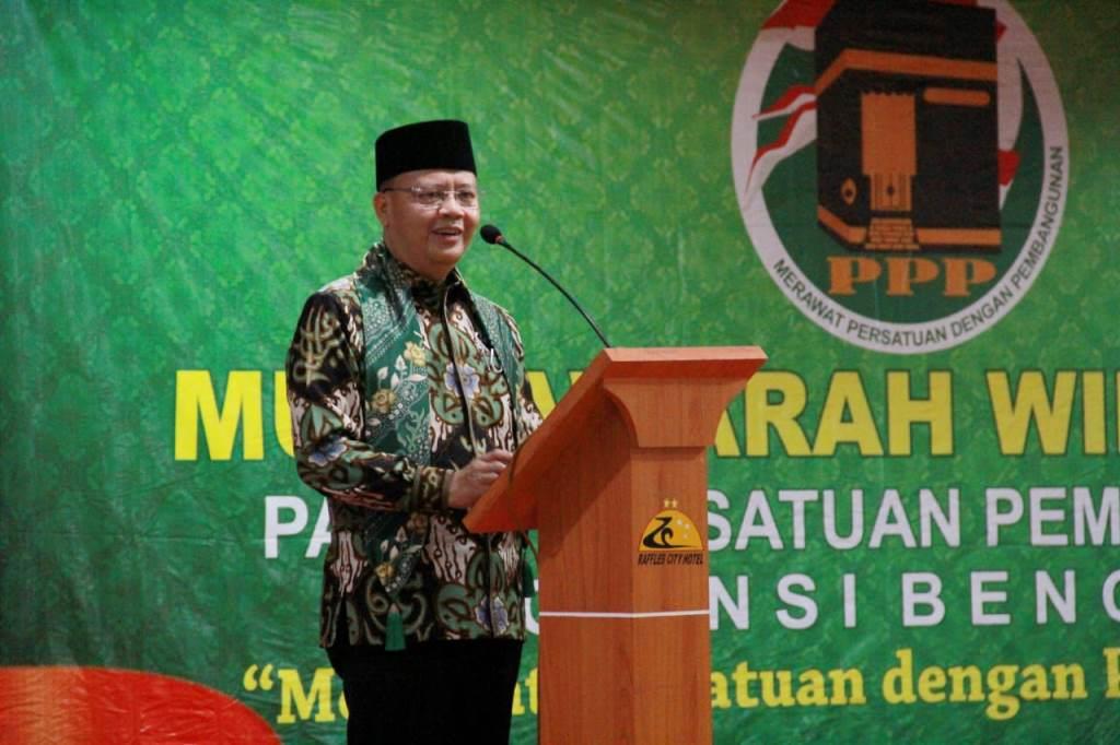 Arahan Rohidin di Muswil PPP Bengkulu: Jaga Demokrasi, Kedepankan Musyawarah