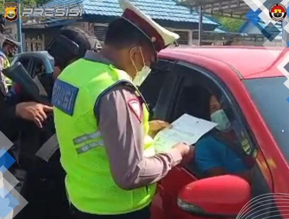 Berniat Masuk Bengkulu, 126 Unit Kendaraan & 257 Orang Pengendara Dipaksa Putar Balik