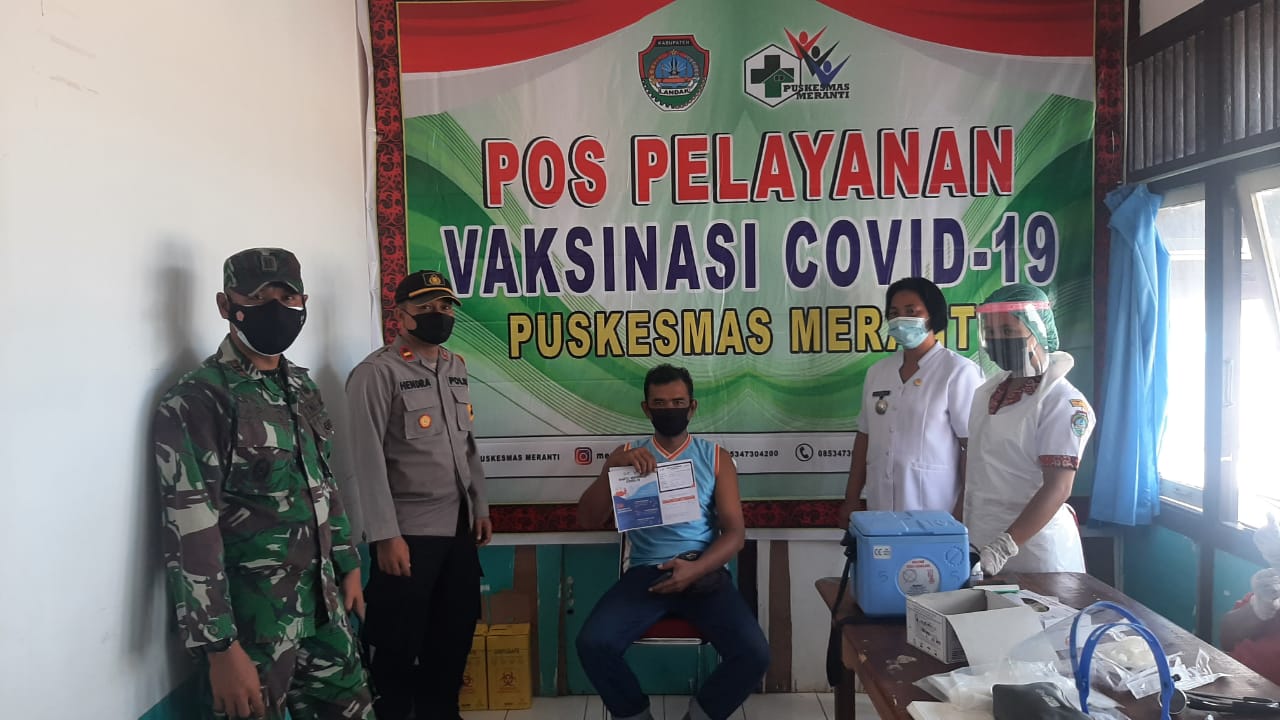 Dandim 1201 Minta Babinsa Pantau Selalu Pelaksanaan Vaksinasi