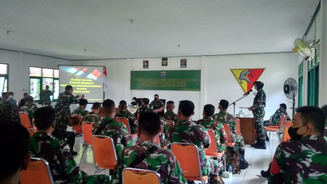 Sosialisasi Ketahanan Pangan Dihadiri oleh Babinsa dan Danramil