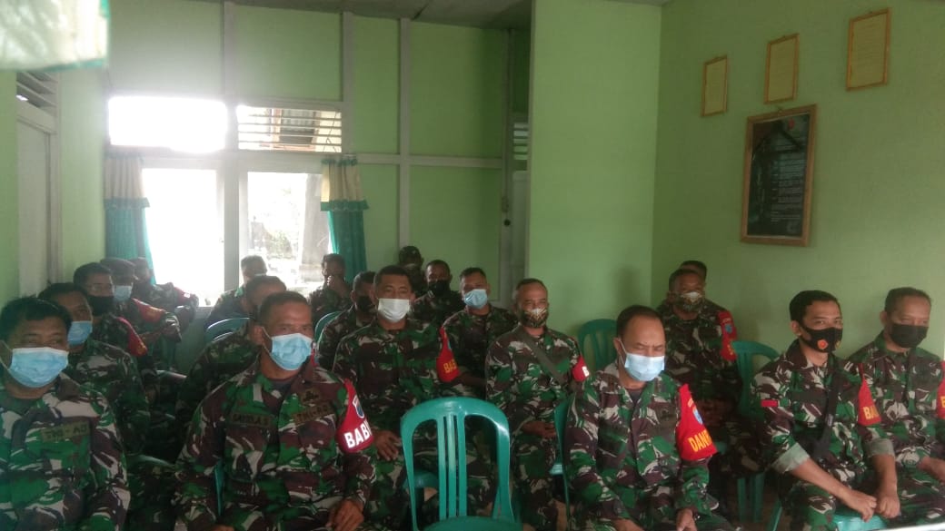 Babinsa Koramil Ngabang Ikuti Pelatihan Workshop Tracer Covid-19