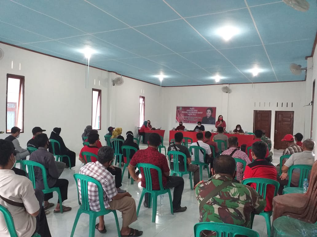 Terima Kunker Komisi I DPRD Kalbar, Danramil Mandor Sampaikan Aspirasi Masyarakat