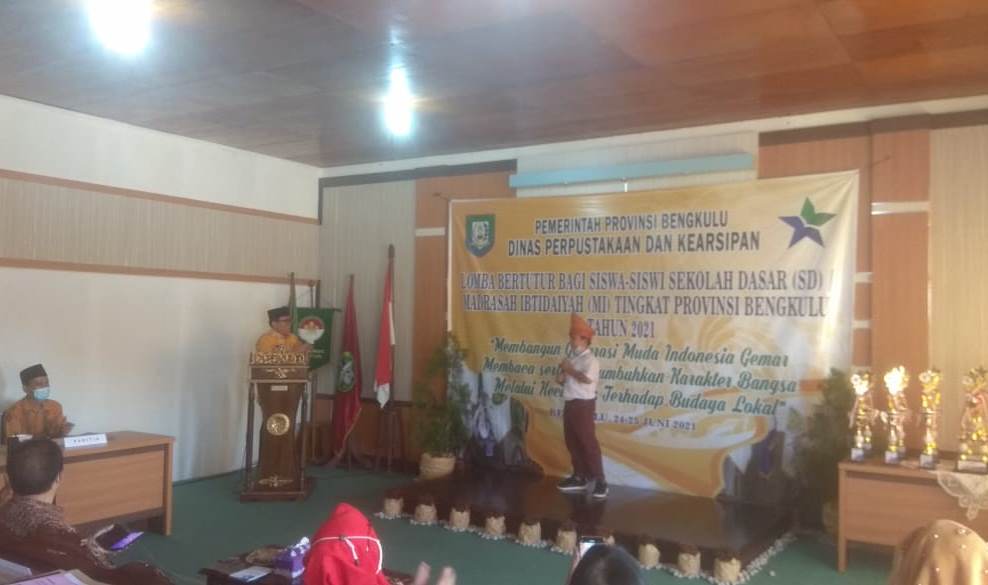 Tingkatkan Minat Baca, Perpusda Bengkulu Gelar Lomba Bertutur