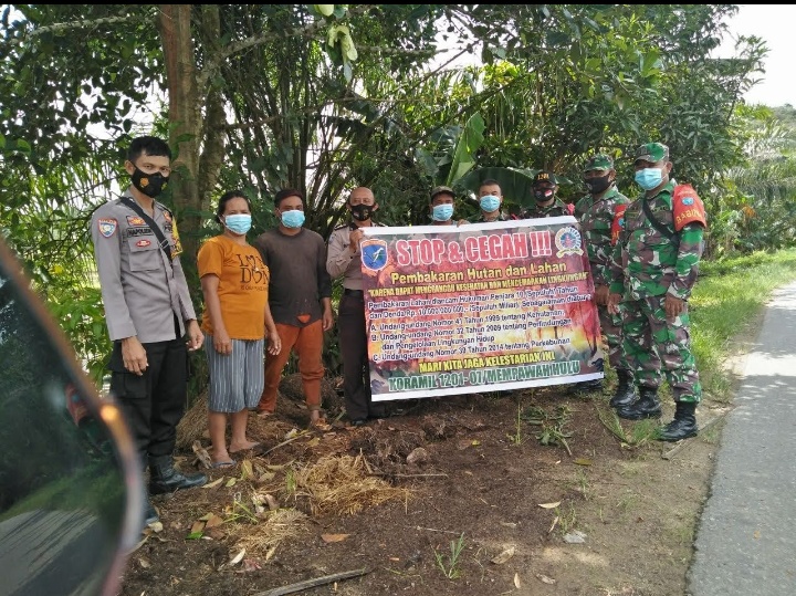 Damdim 1201 Imbau Masyarakat Berperan Serta Cegah Karhutla