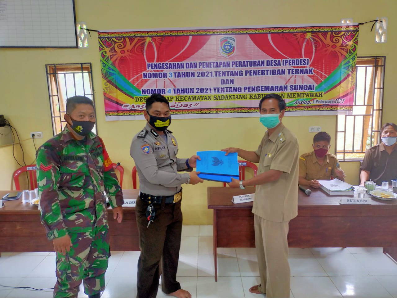 Dandim 1201 Apresiasi Babinsa Terlibat di Penyusunan Perdes Penertiban Ternak