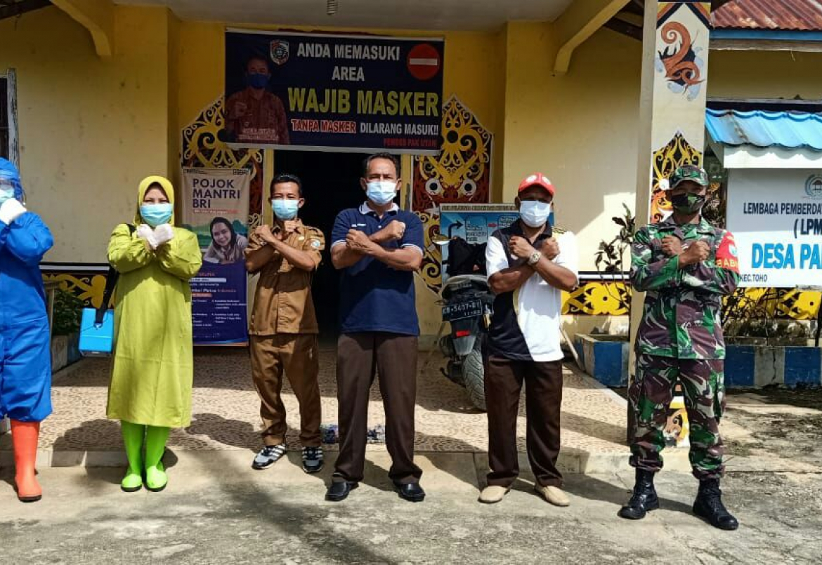 Kontak Tracing Dilakukan Pendampingan oleh Babinsa Koramil Toho