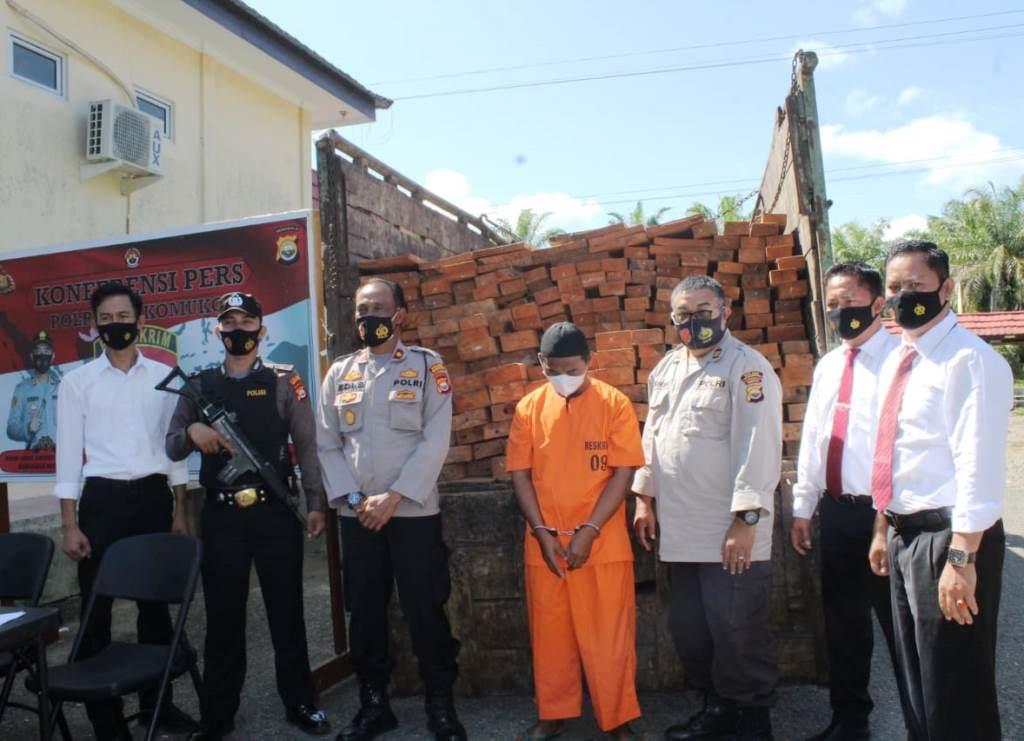 Polres Mukomuko Kembali Ungkap Praktik Illegal Logging