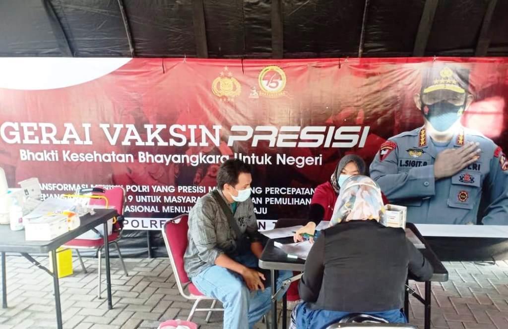 Gerai Vaksin Presisi Siap Layani Masyarakat, Gratis Tanpa Syarat KTP Domisili