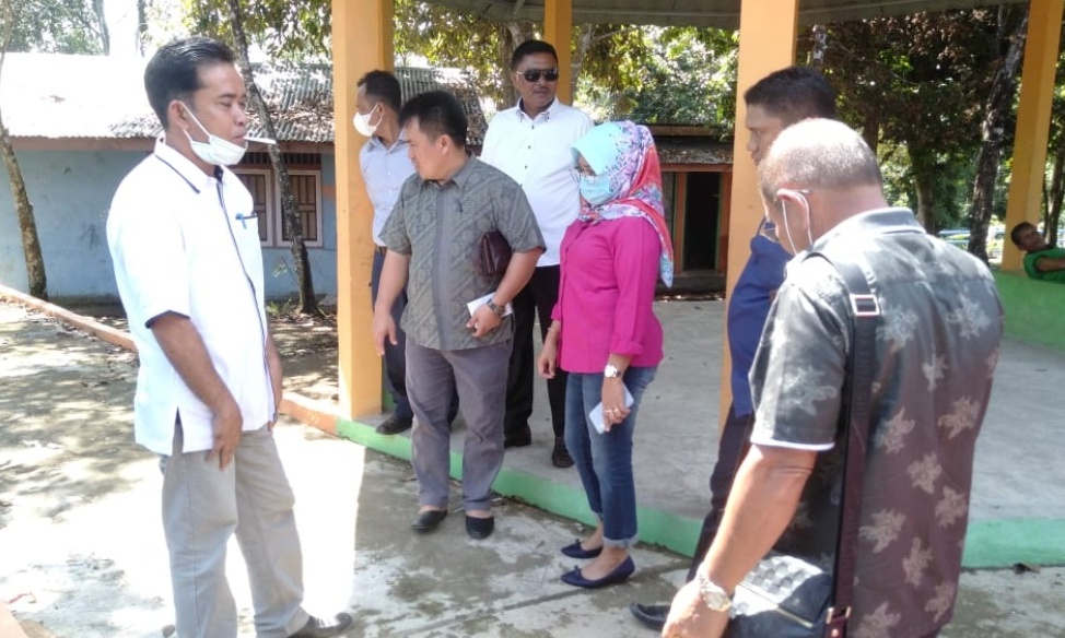 Temuan BPK, Pansus DPRD Mukomuko Sidak Bangunan Landscape Danau Nibung