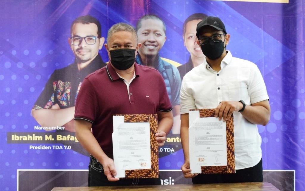 Kolaborasi untuk Negeri, Komunitas TDA dan JNE Jalin Kerjasama