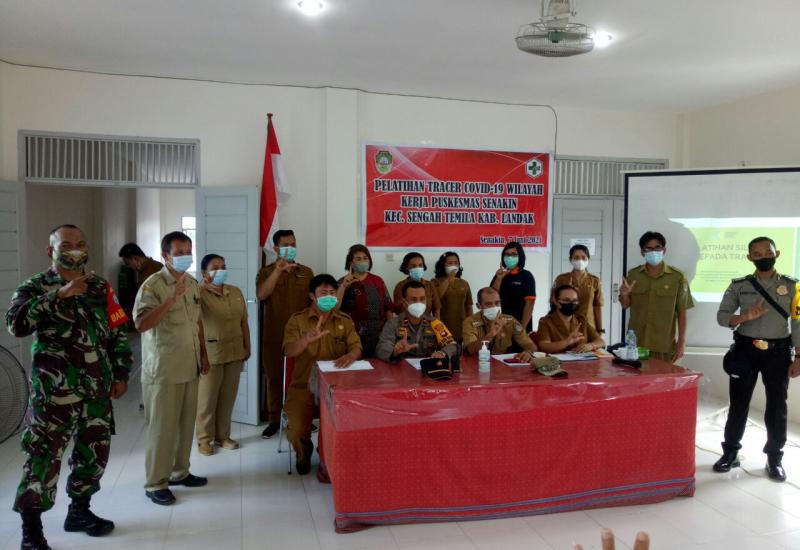 Babinsa Koramil Sengah Temila Fokus Ikuti Pelatihan Tracer