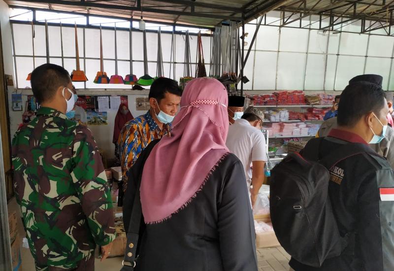 Koramil dan Satgas Covid-19 Sungai Kunyit Intensifkan Patroli Prokes