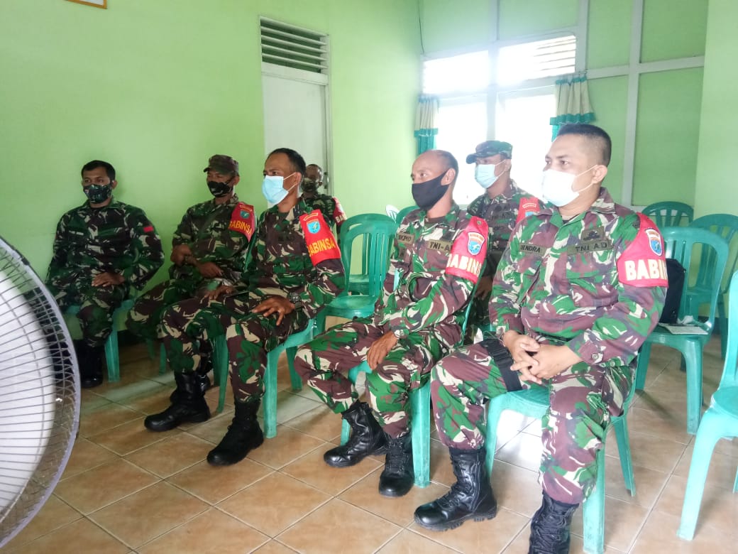 Babinsa Koramil Sengah Temila Dilatih Menjadi Tracer