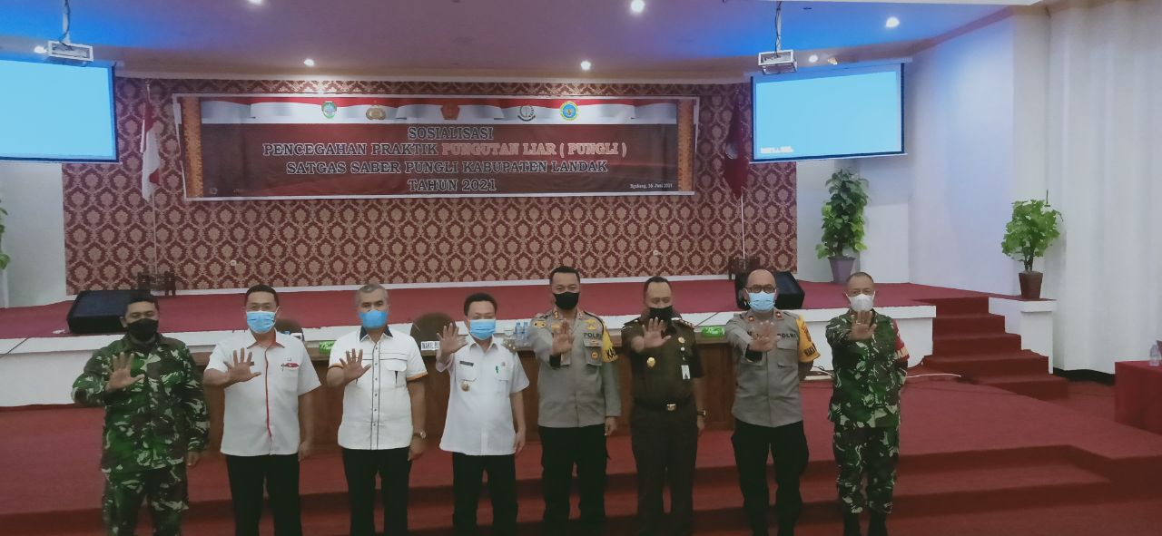 TNI Dukung Pemberantasan Pungli di Ngabang