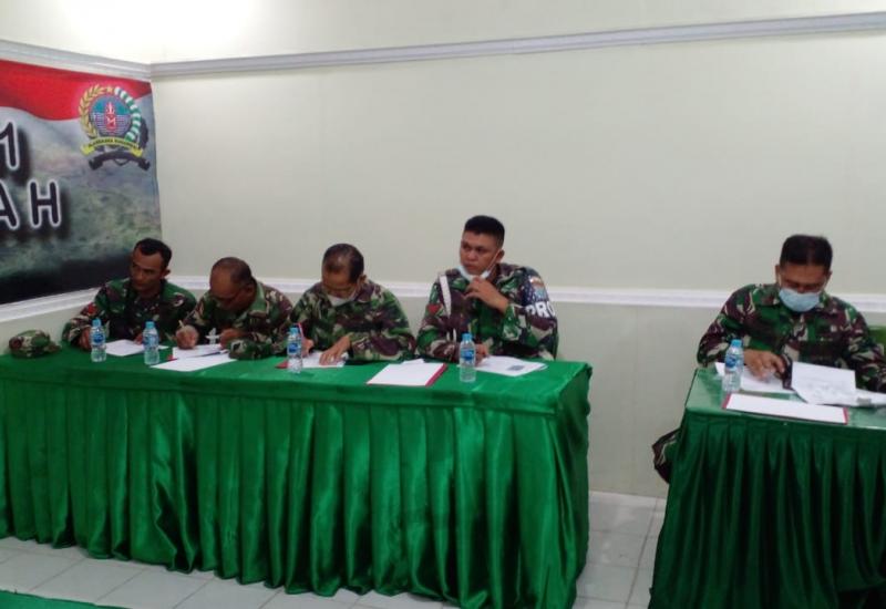 24 Personel Kodim 1201/Mph,  Mengikuti Litpers Jabatan Tertentu