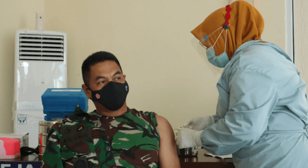 Dandim 1201 Imbau Warga Ikuti Vaksinasi
