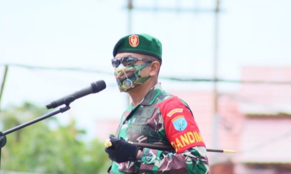 Dandim 1201: Ayo Bersama Lawan Covid-19 dengan Patuhi Prokes!