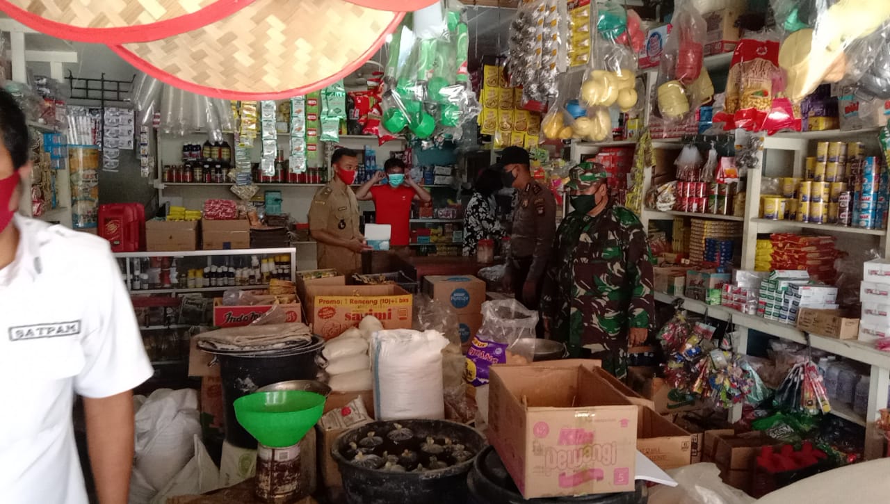 Koramil Toho Bersama Satgas Gabungan  Gencar Patroli PPKM Mikro 