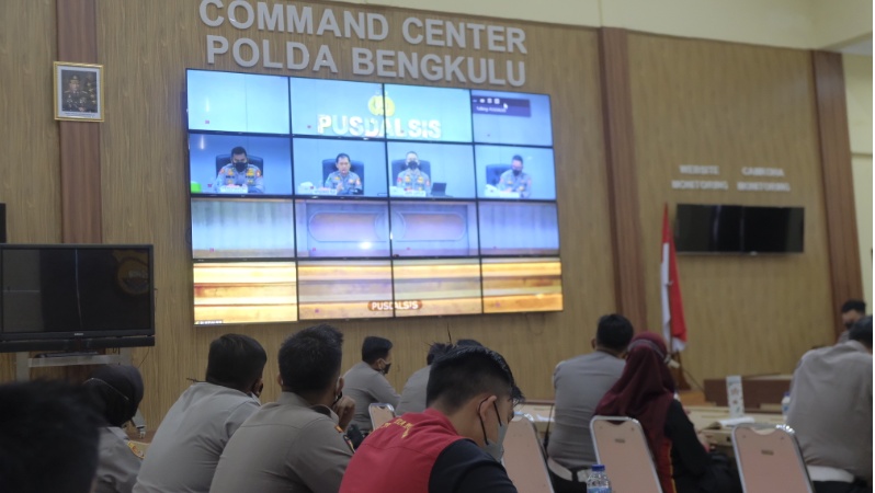 Polda Bengkulu Siapkan Tenaga Pendukung Vaksinator