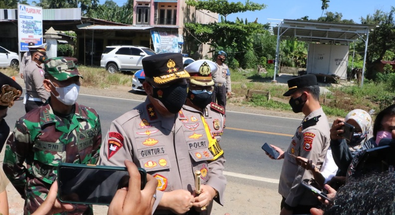 PPKM Level 4, Pintu Masuk Kota Bengkulu Diperketat