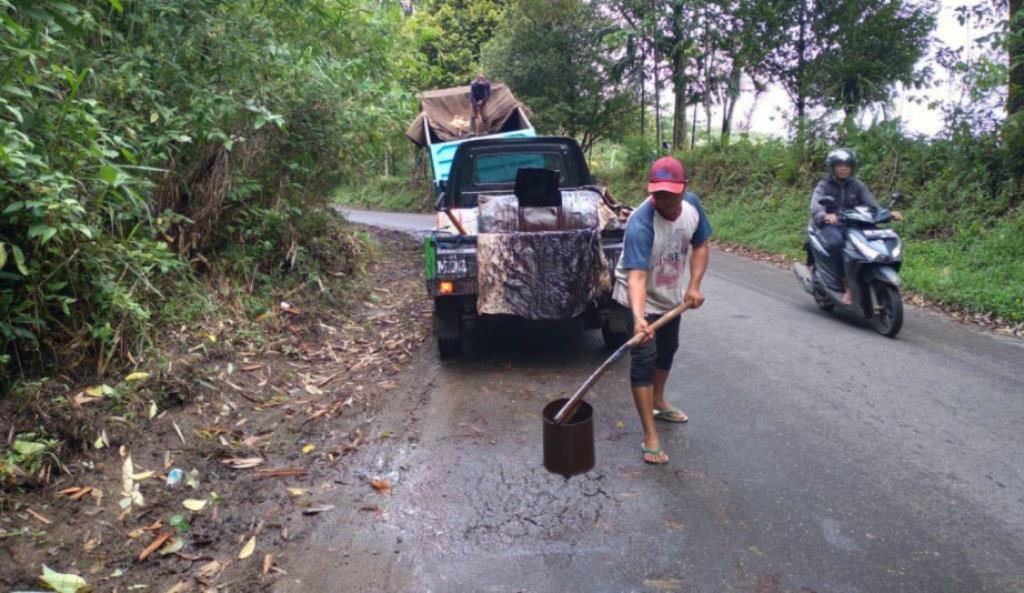 Proyek Pemeliharaan Jalan PUPR Provinsi Bengkulu Terindikasi Tak Sesuai Spesifikasi