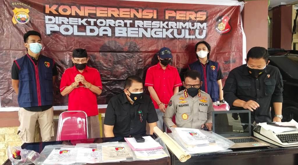 Polda Bengkulu Kembali Ungkap Sindikat Mafia Tanah, Guru SMA Jadi Tersangka