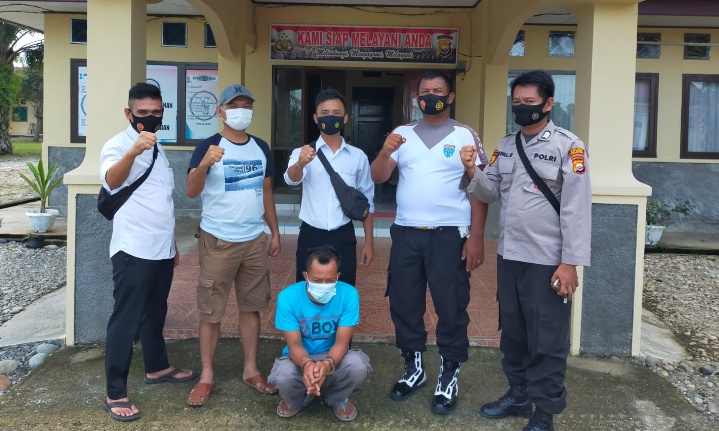 Polsek SAM Tangkap Seorang Pria Pelaku KDRT