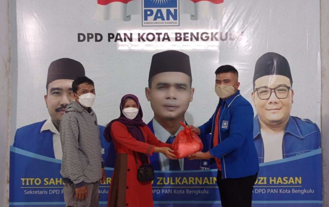 PAN Kota Bengkulu Berbagi untuk Masyarakat Terdampak Pandemi