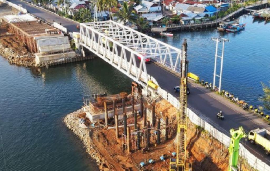 Jembatan Pulau Baai Senilai Rp 24 M Siap Beroperasi Desember 2021