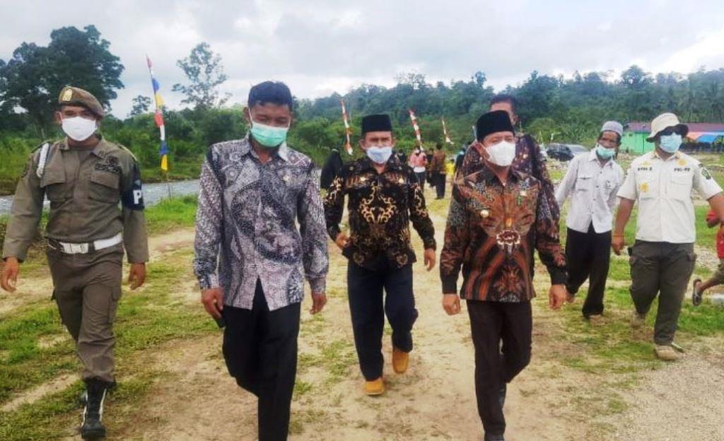 Bupati Kopli Tinjau Kesiapan Sebelat Ulu Menuju Desa Wisata
