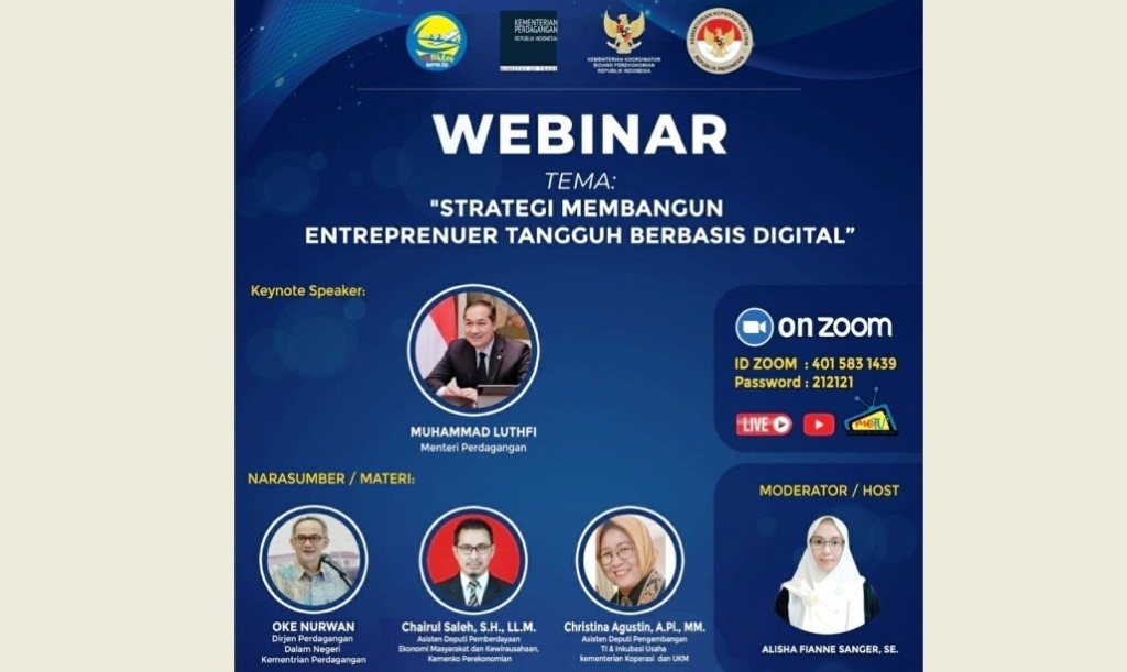 Webinar UMINDO: Strategi Membangun Entrepreneur Tangguh Berbasis Digital