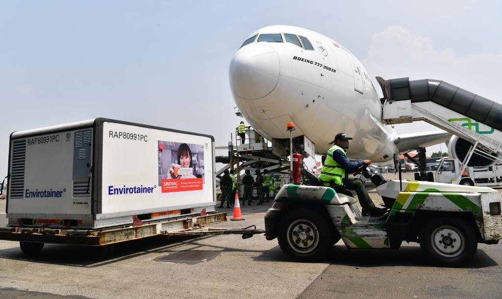 Lima Juta Vaksin Tiba di Tanah Air, Indonesia Telah Amankan Lebih 200 Juta Dosis Vaksin