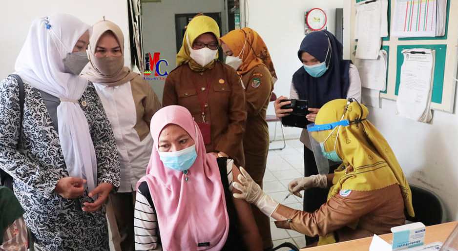 Pemkab Seluma Laksanakan Vaksinasi Covid-19 Serentak Bagi Ibu Hamil
