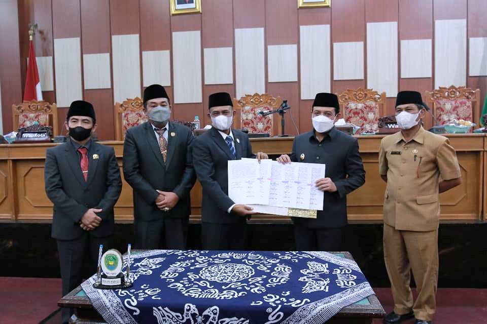 DPRD dan Pemkot Bengkulu Sepakati KUPA PPAS Perubahan ABPD 2021