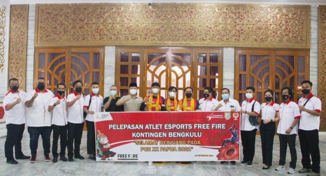 Gubernur Lepas Atlet Esports Kontingen Bengkulu ke PON Papua