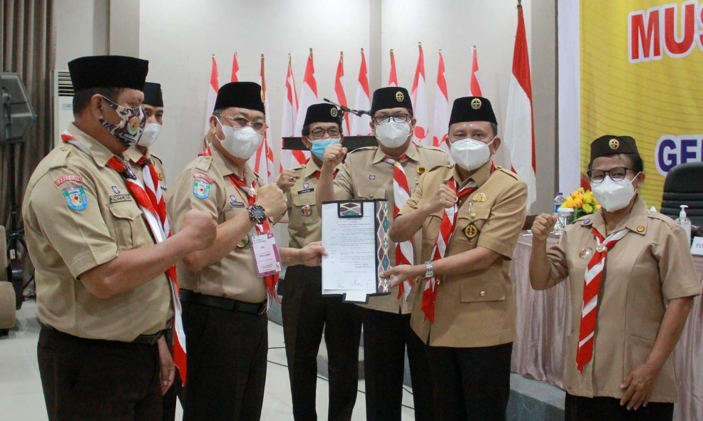 Hamka Sabri Jabat Ketua Kwarda Pramuka Bengkulu