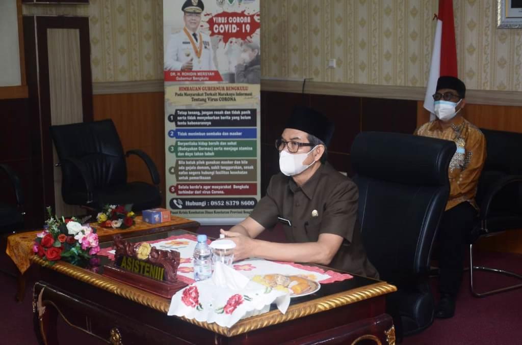 Pemprov Bengkulu Targetkan Penilaian MCP KPK di atas 85% untuk Tahun 2021