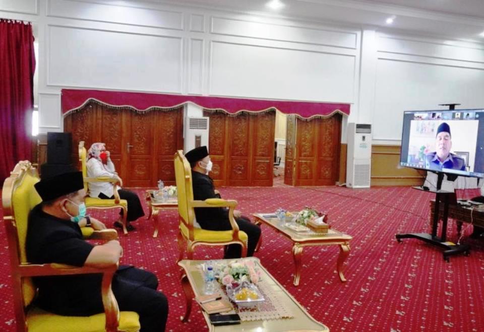 Paripurna Virtual, DPRD Provinsi Bengkulu Setujui Tiga Raperda