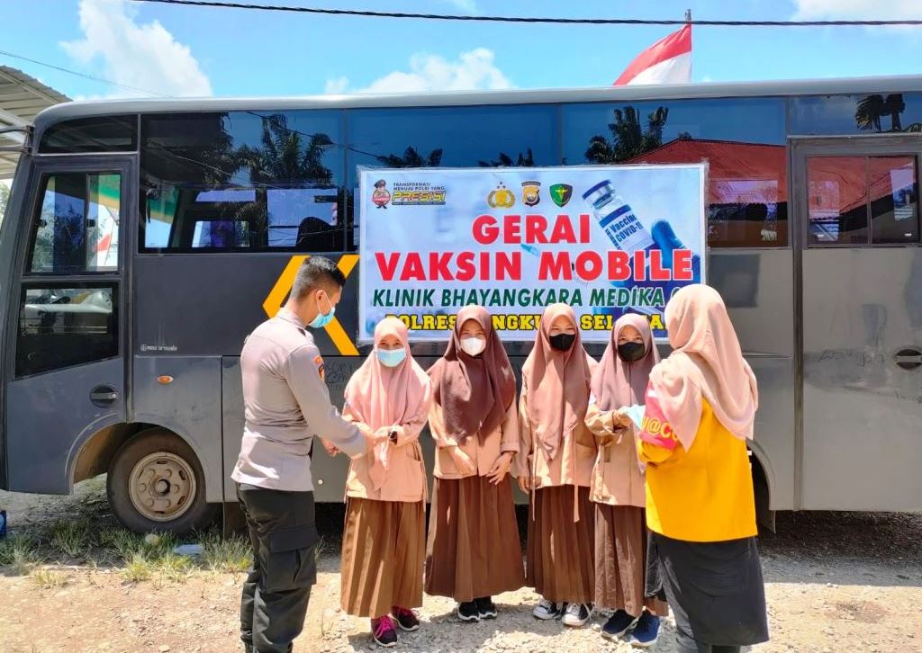 Polres BS Sediakan Mobile Vaksin untuk Permudah Masyarakat