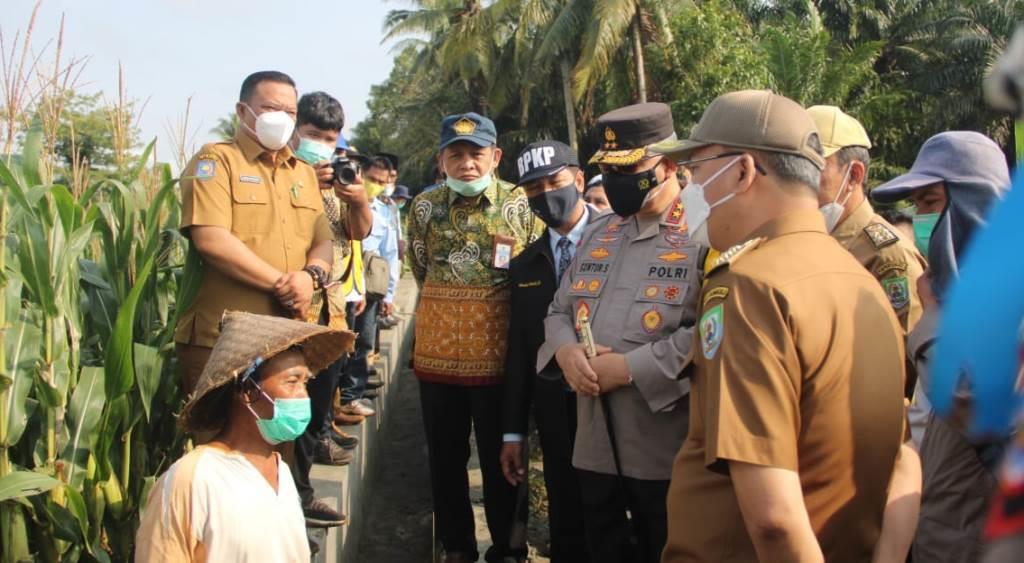 Dorong Pemulihan Ekonomi, Gubernur Tinjau Program Padat Karya Bidang Pengairan di Seluma